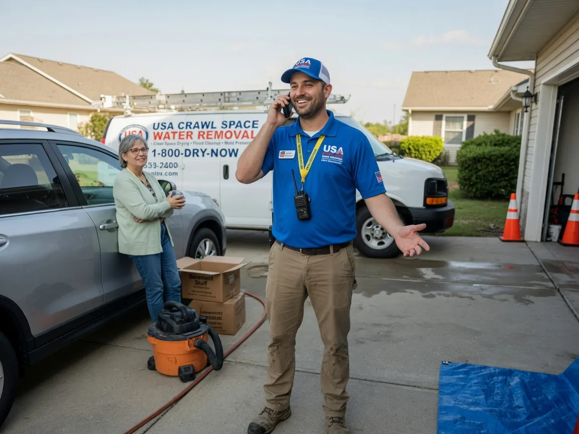 Crawl Space Water Removal Cleveland, SC FAQs